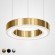 Люстра Light Ring Horizontal D40 Золото By Imperiumloft