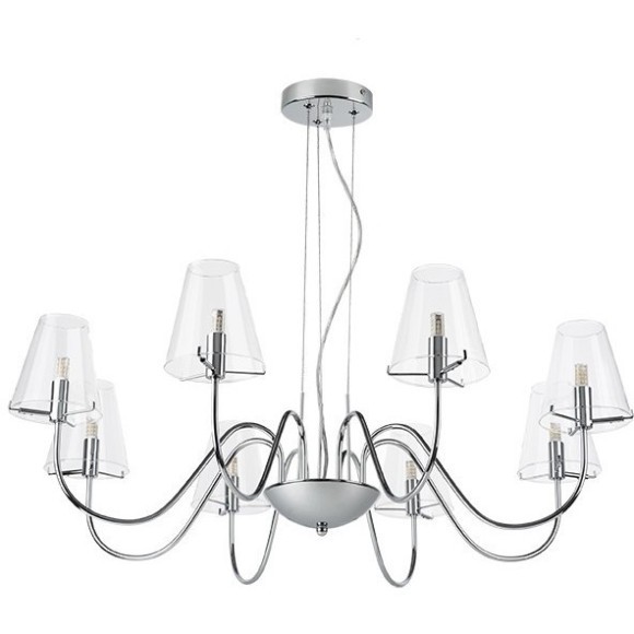 Люстра подвесная Lightstar 758084 Diafano под лампы 8xG9 320W