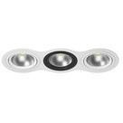 Встраиваемый светильник Lightstar i936060706 Intero 111 под лампы 3xGU10 150W