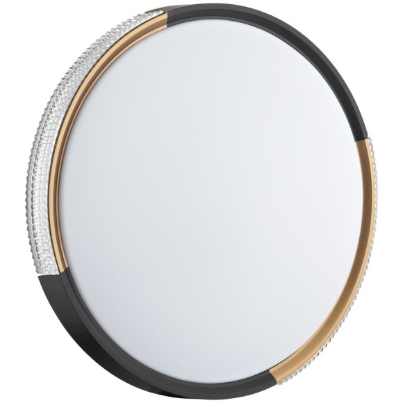 7629/ELN PALE SN 184 Светильник пластик/черный/золотистый LED 76Вт 3000/4000/6000K D490 IP43 CCT VELIO 7629/ELN PALE SN 184 Светильник пластик/черный/золотистый LED 76Вт 3000/4000/6000K D490 IP43 CCT VELIO