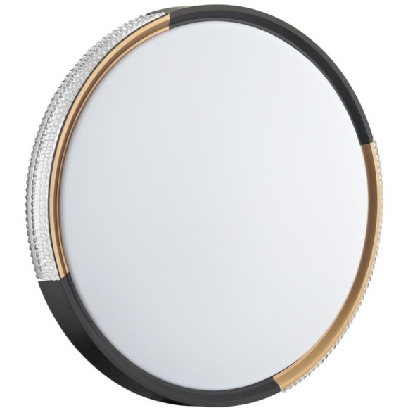 7629/ELN PALE SN 184 Светильник пластик/черный/золотистый LED 76Вт 3000/4000/6000K D490 IP43 CCT VELIO 7629/ELN PALE SN 184 Светильник пластик/черный/золотистый LED 76Вт 3000/4000/6000K D490 IP43 CCT VELIO