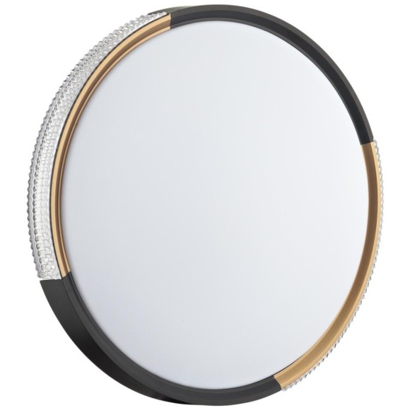 7629/ELN PALE SN 184 Светильник пластик/черный/золотистый LED 76Вт 3000/4000/6000K D490 IP43 CCT VELIO 7629/ELN PALE SN 184 Светильник пластик/черный/золотистый LED 76Вт 3000/4000/6000K D490 IP43 CCT VELIO