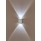 Светильник настенный LED 2x1W 4200K Белый 220V IP54 IL.0014.0001-2 WH