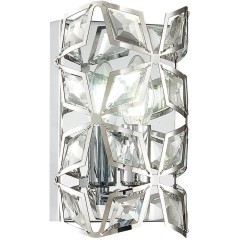 SL1104.101.01 Светильник настенный ST-Luce хром/прозрачный E14 1*60W CASTO