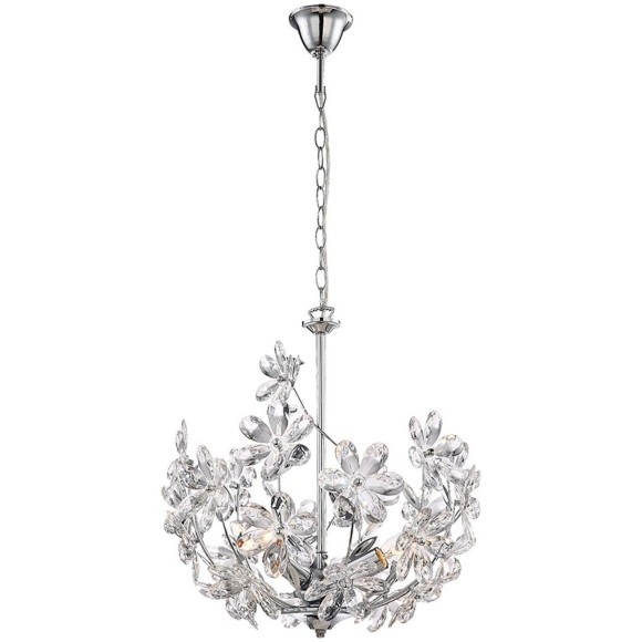 Люстра малого размера Lussole GRLSP-0184 PHOENIX IP21 под лампы 3xE14 18W