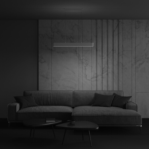 Линейный подвесной светильник Maytoni Step P010PL-L23W4K LED 23Вт 4000K 1600Лм 120° CRI80 белый матовый металлический корпус, макс. высота 100 см, двойной свет (вниз основной + вверх) Линейный подвесной светильник Maytoni Step P010PL-L23W4K LED 23Вт 4000K 1600Лм 120° CRI80 белый матовый металлический корпус, макс. высота 100 см, двойной свет (вниз основной + вверх)