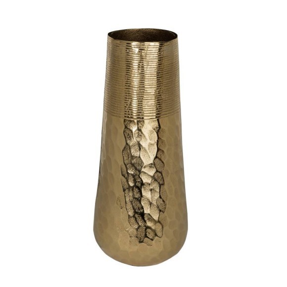 421303 NILGAUT Декоративная ваза металл золотой H405 Ø170