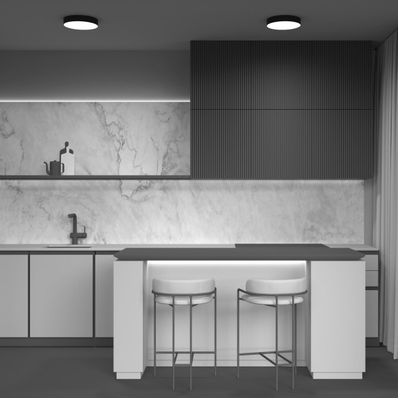 Накладной потолочный светильник Maytoni C032CL-L43B4K Zon светодиодный LED 35W