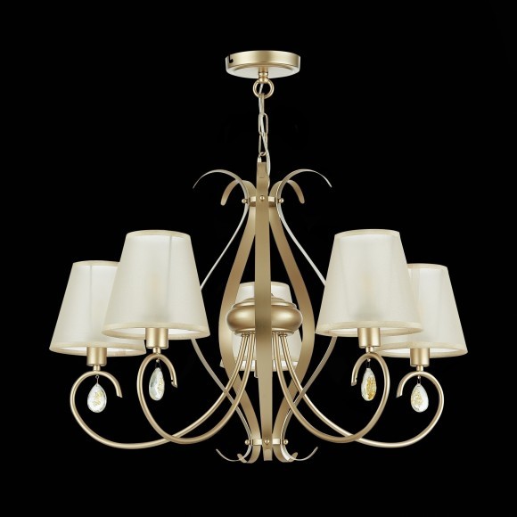 SLE111403-05 Светильник подвесной Шампань/Шампань E14 5*40W FOGGIA SLE111403-05 Светильник подвесной Шампань/Шампань E14 5*40W FOGGIA