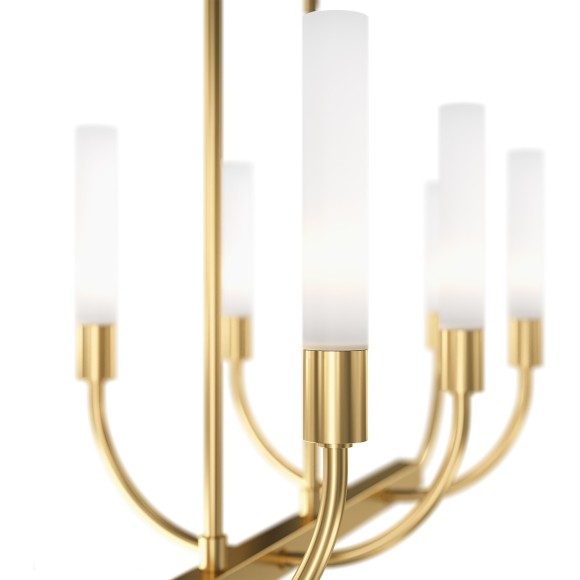 Потолочная люстра на штанге Deja Vu MOD423CL-08C