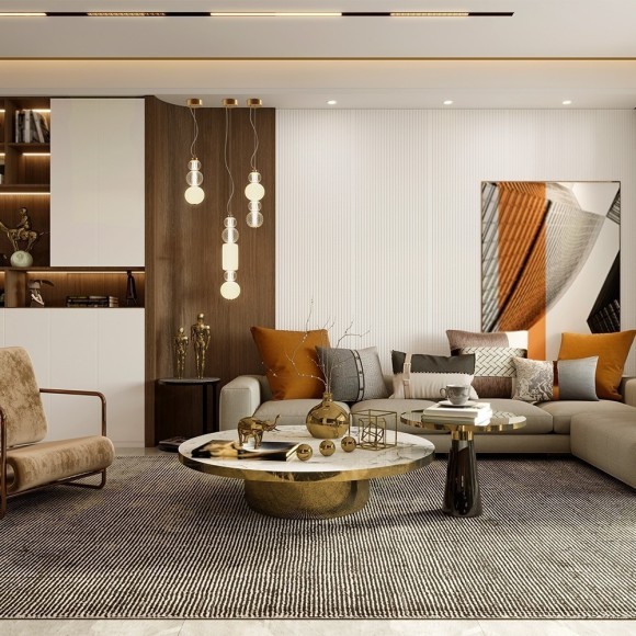 Подвесной светильник Collar P069PL-L35G3K