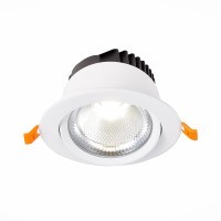 ST211.538.15.36 Св-к встр. Белый LED 1*15W 3000K 1 125Lm Ra80 36° IP20 D109xH65 220-240V Встраиваемые светильники
