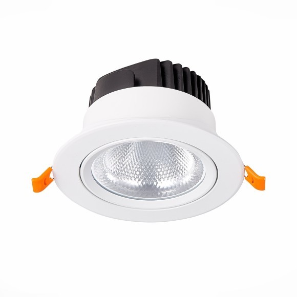 ST211.538.15.36 Св-к встр. Белый LED 1*15W 3000K 1 125Lm Ra80 36° IP20 D109xH65 220-240V Встраиваемые светильники ST211.538.15.36 Св-к встр. Белый LED 1*15W 3000K 1 125Lm Ra80 36° IP20 D109xH65 220-240V Встраиваемые светильники