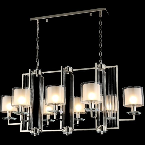 Люстра Crystal Lux NICOLAS SP8 L1000 GOLD/WHITE