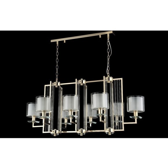 Люстра Crystal Lux NICOLAS SP8 L1000 GOLD/WHITE