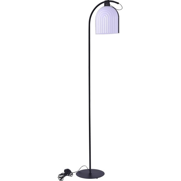 SL1302.405.01 Торшер ST-Luce Черный/Белый E27 LED 1*7W AIRE