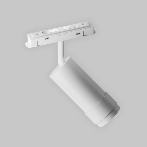 TR211-1-12W3K-Z-W Трековый магнитный светодиодный светильник Maytoni Exility CRI90+ 3000К 670Лм 15-50° 12Вт