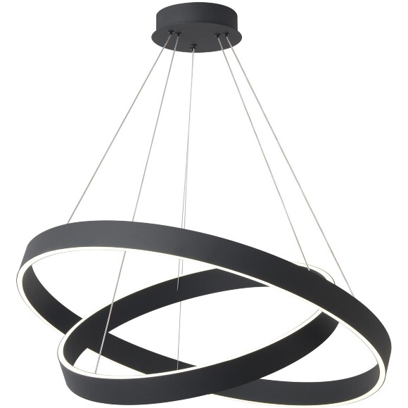 Люстра Crystal Lux TRON SP123W LED BLACK 4040/302