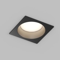 DK3104-BK Черный встраиваемый влагозащищенный светильник Denkirs DEEP, IP65, под лампу GU5.3 или LED модуль макс. 15 Вт