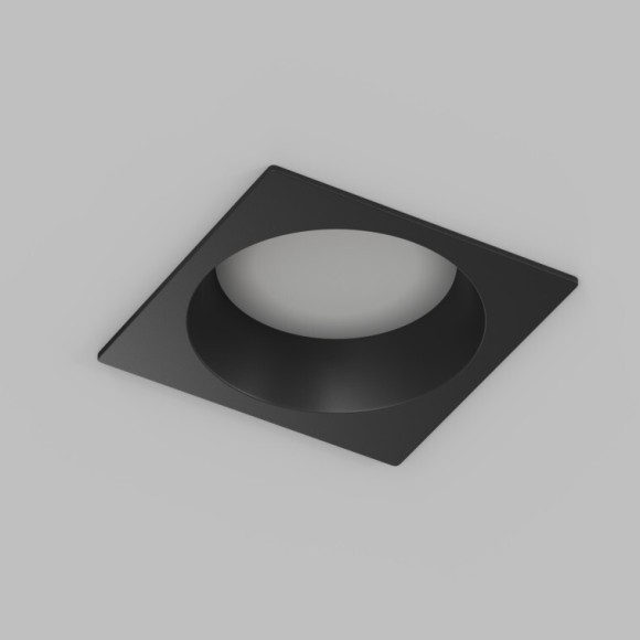 DK3104-BK Черный встраиваемый влагозащищенный светильник Denkirs DEEP, IP65, под лампу GU5.3 или LED модуль макс. 15 Вт