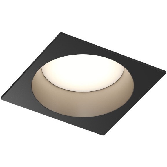 DK3104-BK Черный встраиваемый влагозащищенный светильник Denkirs DEEP, IP65, под лампу GU5.3 или LED модуль макс. 15 Вт