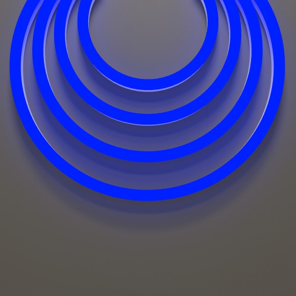 Гибкий неон Maytoni 25x13 220В 8Вт/м Blue IP65 50м 201235 Гибкий неон Maytoni 25x13 220В 8Вт/м Blue IP65 50м 201235