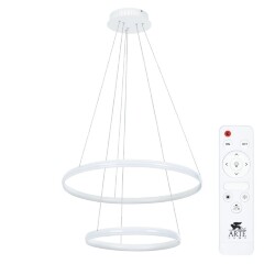 Подвесная люстра Arte Lamp MERIDIANA A2198SP-2WH Подвесная люстра Arte Lamp MERIDIANA A2198SP-2WH