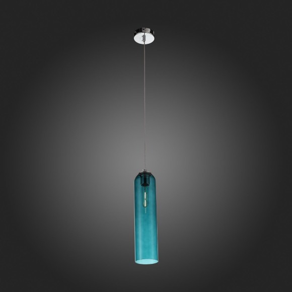 SL1145.183.01 Светильник подвесной ST-Luce хром/зеленый E27 1*60W CALLANA SL1145.183.01 Светильник подвесной ST-Luce хром/зеленый E27 1*60W CALLANA