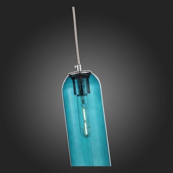 SL1145.183.01 Светильник подвесной ST-Luce хром/зеленый E27 1*60W CALLANA SL1145.183.01 Светильник подвесной ST-Luce хром/зеленый E27 1*60W CALLANA