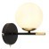 Бра Arte Lamp A2224AP-1BK ALCOR под лампу 1xE14 40W