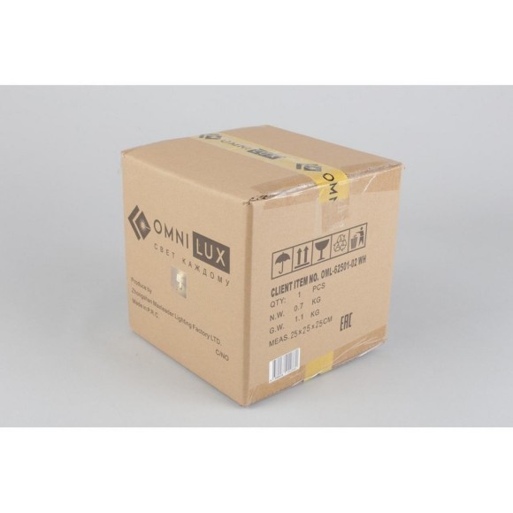 Бра Omnilux OML-62501-02 Correto светодиодная 2xLED E14 6W