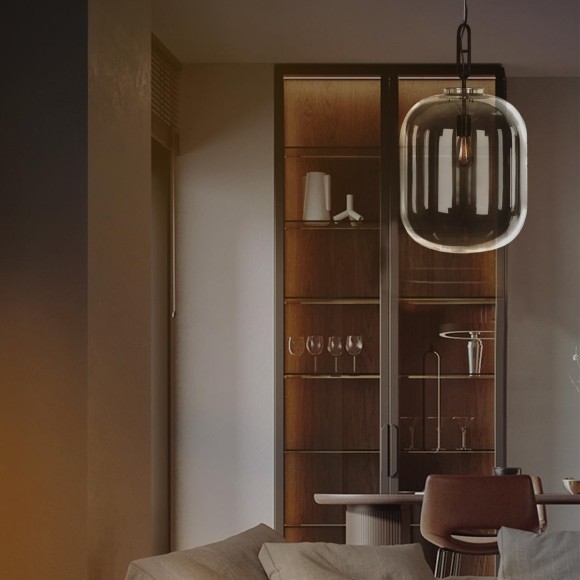 10195/350 Smoke Подвесной светильник LOFT IT Oda