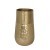 421305 NILGAUT Декоративная ваза металл золотой H280 ø160