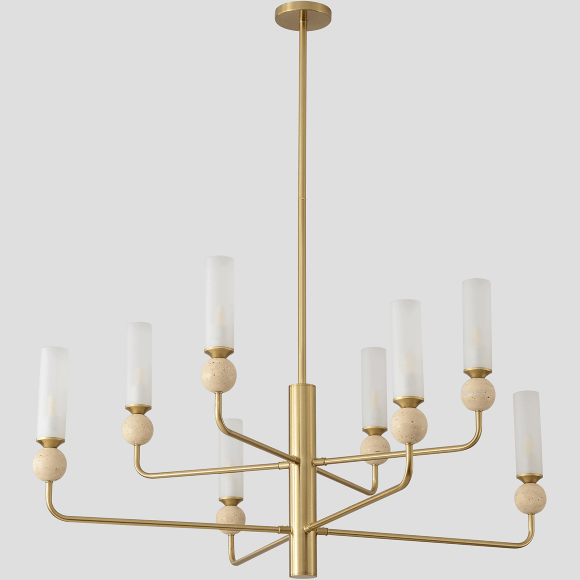 Люстра Crystal Lux SIMPLY SP8 BRASS 4080/308 Люстра Crystal Lux SIMPLY SP8 BRASS 4080/308