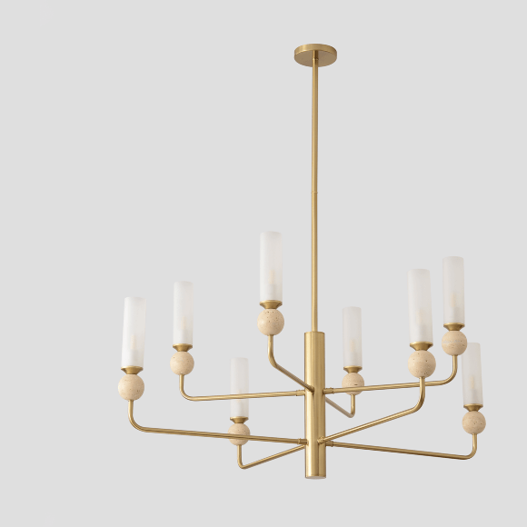 Люстра Crystal Lux SIMPLY SP8 BRASS 4080/308 Люстра Crystal Lux SIMPLY SP8 BRASS 4080/308