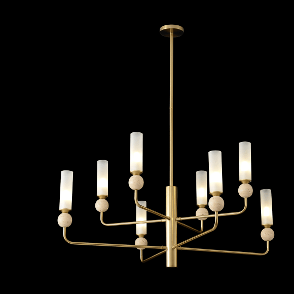 Люстра Crystal Lux SIMPLY SP8 BRASS 4080/308 Люстра Crystal Lux SIMPLY SP8 BRASS 4080/308