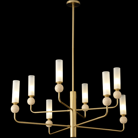 Люстра Crystal Lux SIMPLY SP8 BRASS 4080/308 Люстра Crystal Lux SIMPLY SP8 BRASS 4080/308