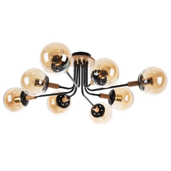 Люстра потолочная Arte Lamp A2716PL-8BK OXFORD под лампы 8xE27 60W