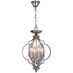 SL361.103.04 Светильник подвесной ST-Luce Хром E14 4*60W FORIATE