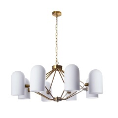 Подвесная люстра Arte Lamp CASSEL A5454LM-8PB Подвесная люстра Arte Lamp CASSEL A5454LM-8PB