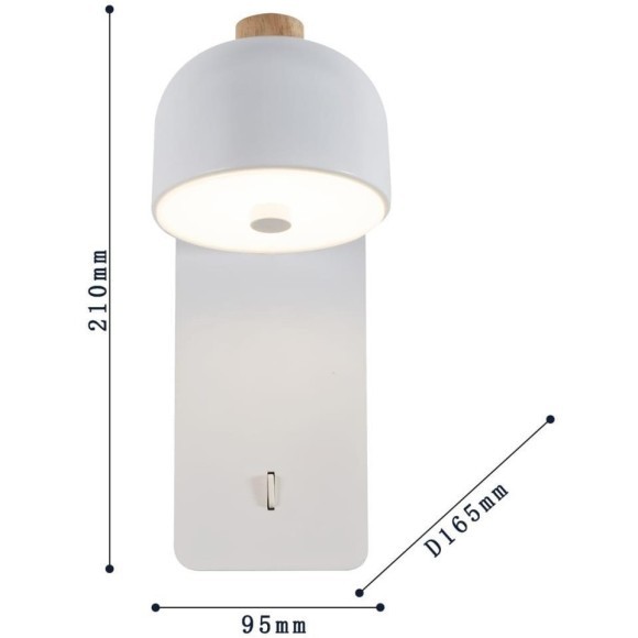 Бра Mauris 2834-1W Бра Mauris 2834-1W