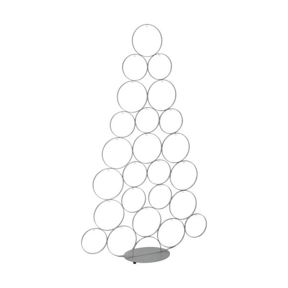 427418 BALLYMENA Рождественское украшение ель H-1090 металл серебряный 427418 BALLYMENA Рождественское украшение ель H-1090 металл серебряный