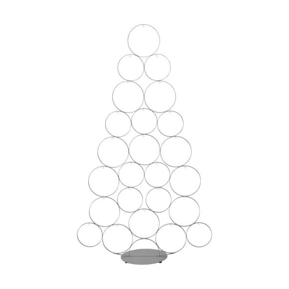 427418 BALLYMENA Рождественское украшение ель H-1090 металл серебряный 427418 BALLYMENA Рождественское украшение ель H-1090 металл серебряный