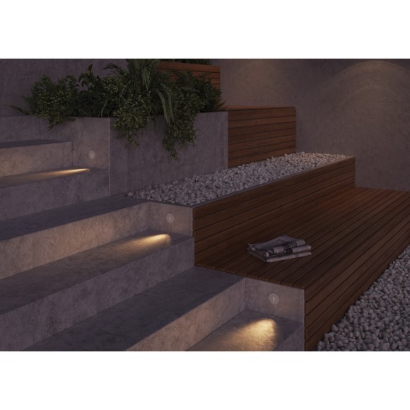 Уличный светильник встраиваемый в дороги и стены Maytoni O014SL-L3W3K Lock IP54 светодиодный LED 3W