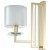 Бра Crystal Lux NICOLAS AP1 GOLD/WHITE