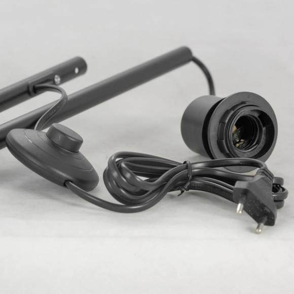 Торшер с абажуром Lussole LSP-0608 WESTON IP21 под лампу 1xE27 60W