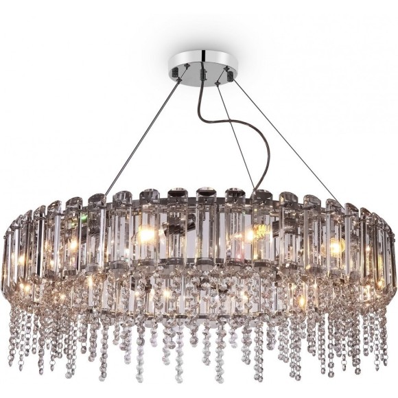 Подвесная люстра хрустальная Hail MOD097PL-12CH Подвесная люстра хрустальная Hail MOD097PL-12CH
