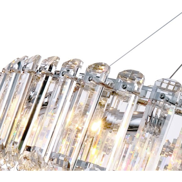 Подвесная люстра хрустальная Hail MOD097PL-12CH Подвесная люстра хрустальная Hail MOD097PL-12CH