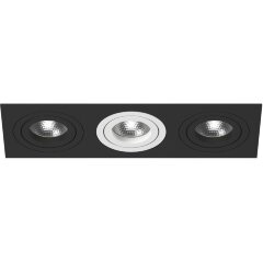Встраиваемый светильник Lightstar i537070607 Intero 16 под лампы 3xGU10 150W