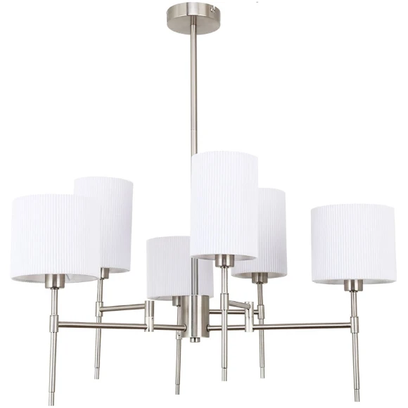 A4108LM-6SS Arte lamp DEBORA Подвесная люстра на штанге на 6 плафонов